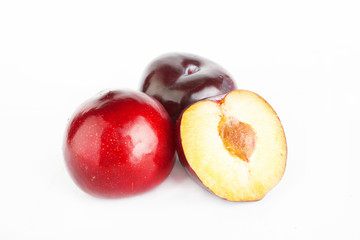 Violet plums: