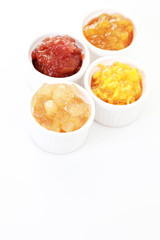 yellow fruits jam