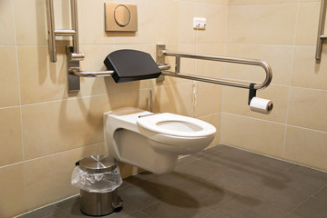 toilet for disabled people