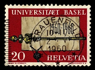 Postage stamp.