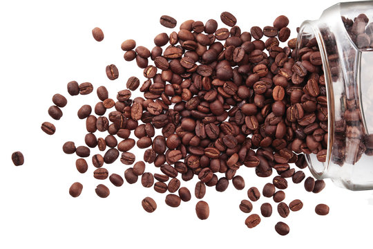 Granos de caf&eacute;