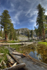 Forgot a lake - HDR IMAGE