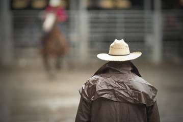 cowboy waiting