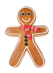 Friendly Gingerbread Man