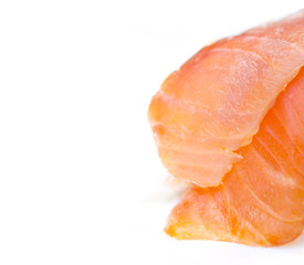 Slices of a salmon