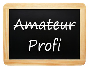 Obraz premium Profi statt Amateur