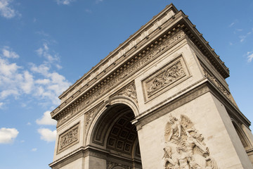 Obraz premium arc de triomphe paris france