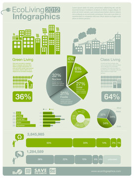 architecture info graphics - charts, symbols, icons