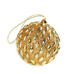 Christmas golden ball
