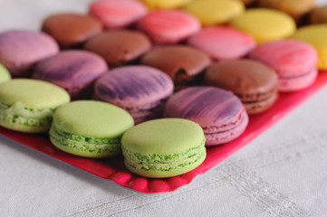 plateau de macarons