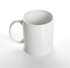 Mug blanc vide