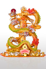 golden dragon  new year gift set