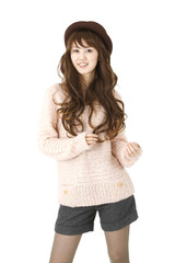 Beautiful young woman