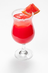 Fresh cocktail with grapefruit