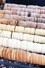 special Czech pastry called trdelnik
