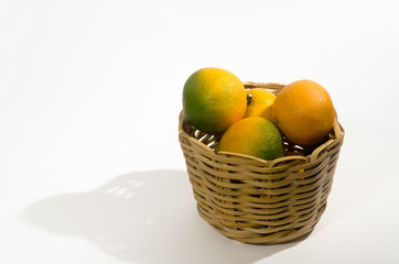 panier de mandarines