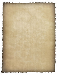 Fototapeta premium Old paper texture isolated
