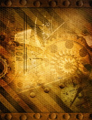 Grunge technology background