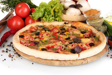 delicious pizza