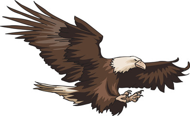 Naklejka na ściany i meble American Eagle