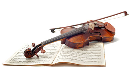 violon et partitions