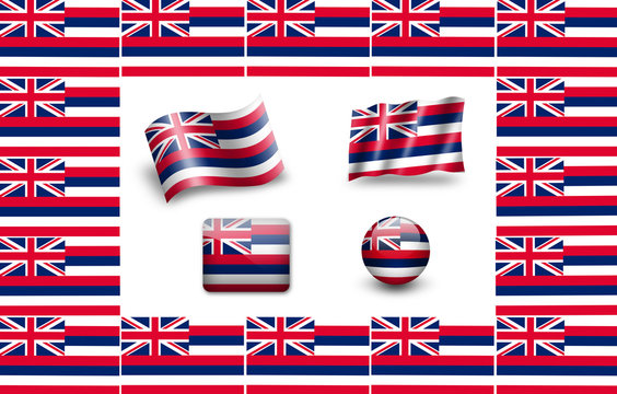 Flag of Hawaii, USA