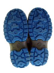 snow boots isolated on white background