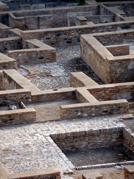 antico labirinto nel palazzo dell'Alhambra a Granada, Spagna
