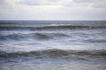 Fototapeta na wymiar Waves in sea.