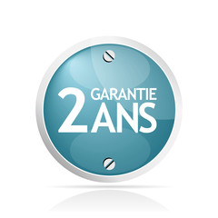 bouton garantie 2 ans