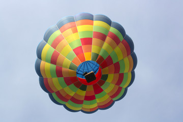 Multicolored Hot Air Ballon