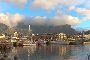 Fototapeta na wymiar Kapstadt Waterfront, Cape Town, Republika Południowej Afryki