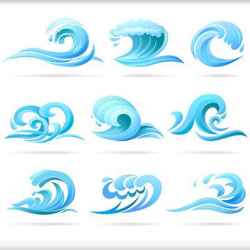 Blue Water Waves