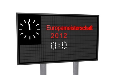 Fussballplatz - Tafel © J.M.