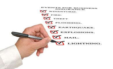 Events for business insurance