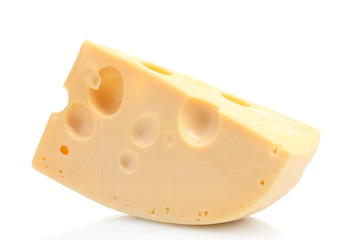 Сheese isolated on white