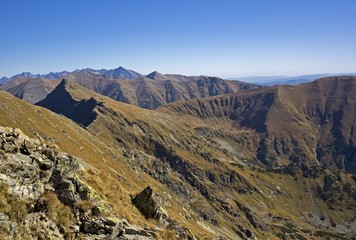 Western Tatras (Rohace), view from Tri kopy peak