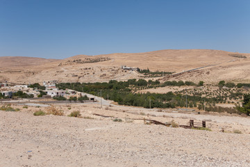 Désert de Jordanie.