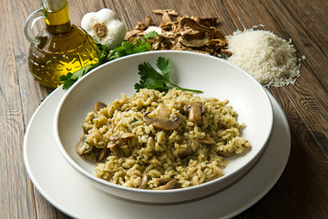 risotto ai funghi