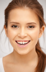 Naklejka premium beautiful woman