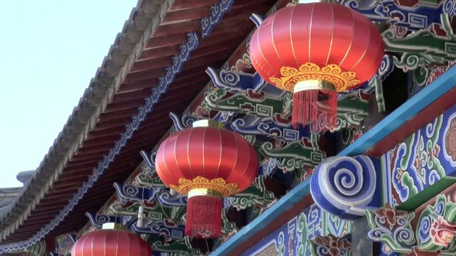 chinesischer roter Lampion