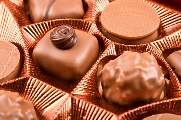 Praline candies