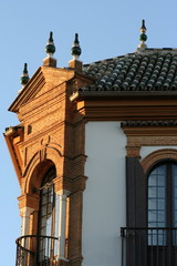 Fototapeta premium balcone di una casa andalusa