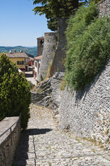 Fototapeta na wymiar Castle of Montebello. Emilia-Romagna. Włochy.