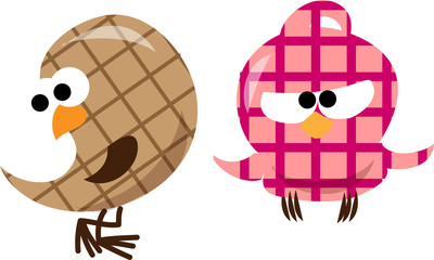 милые птицы