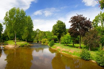 Fototapeta na wymiar River in France