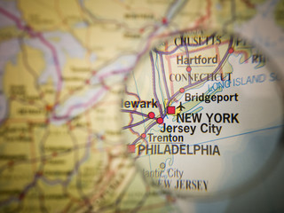 New York map