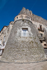 Castle of Vico del Gargano. Puglia. Italy.