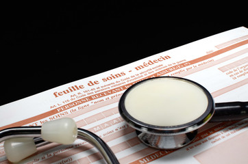 feuille de soins,m&eacute;decin,s&eacute;curit&eacute; sociale,crise