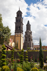 San Francisco church in Puebla, Mexico.
